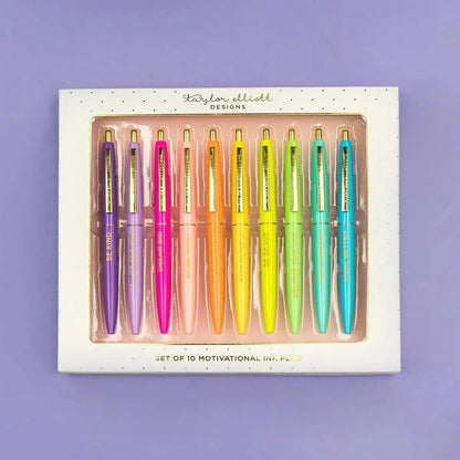 Cute Pens Set - Motivational & Inspirational