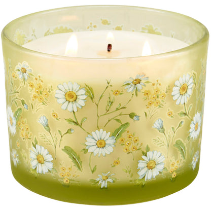 Daisy Candle Primitives by Kathy