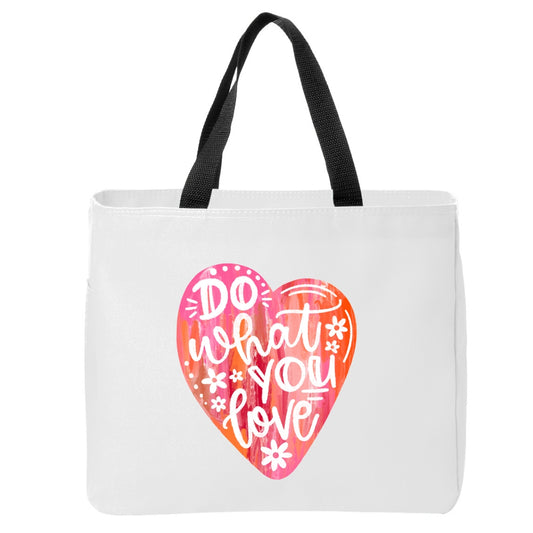 Positivity Floral Tote Bags