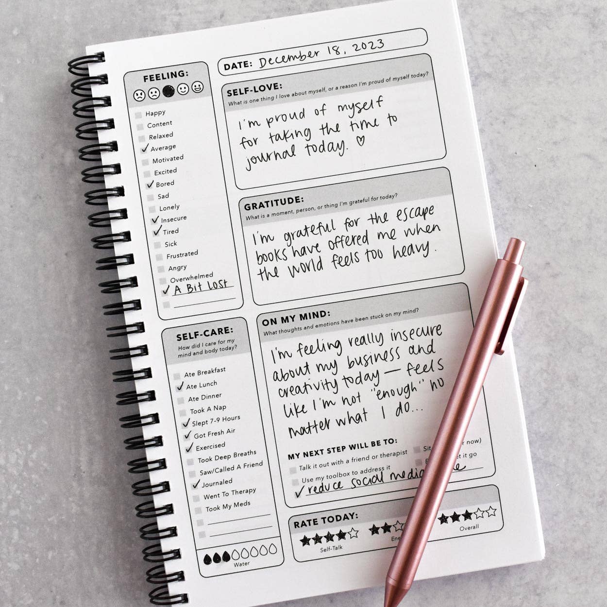 Don't Bottle Up Your Emotions Mental Health Journal Kyn You Believe It