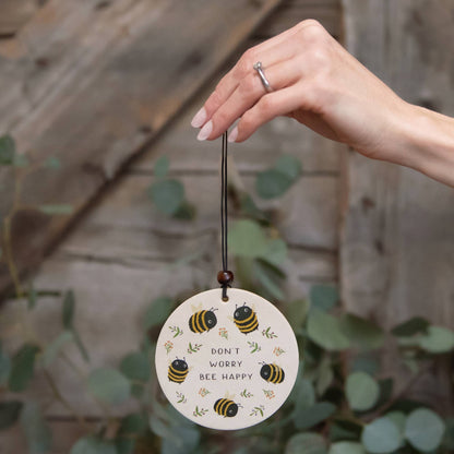 Don't Worry Bee Happy Air Freshener Studio Oh!