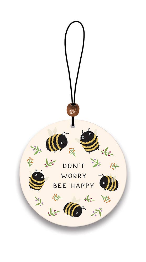 Don't Worry Bee Happy Air Freshener Studio Oh!
