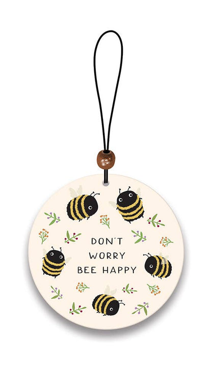 Don't Worry Bee Happy Air Freshener Studio Oh!