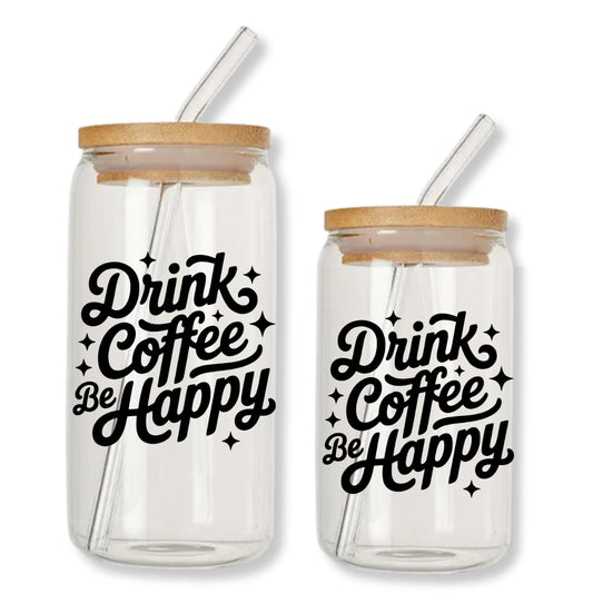 Coffee Lover Glass Cups
