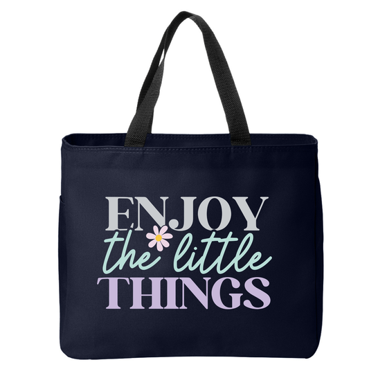 Positivity Floral Tote Bags
