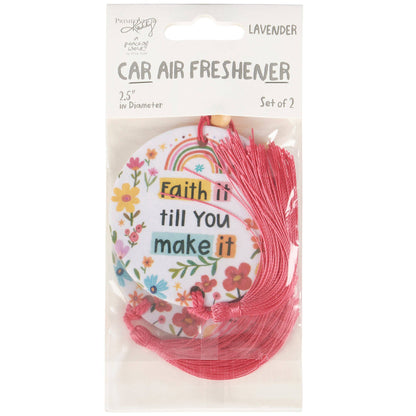 Faith It Till you Make It Air Freshener Primitives by Kathy