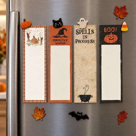 Fall & Halloween List Notepads