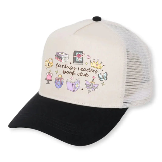 Fantasy Readers Book Club Doodles Hat