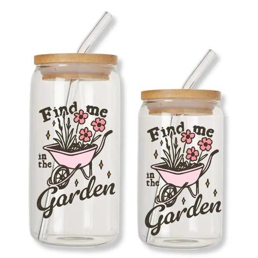 Plant Lover Glass Cups