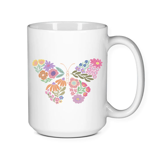 Positivity Floral Mugs