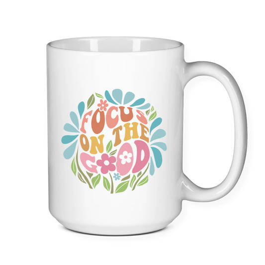 Positivity Floral Mugs