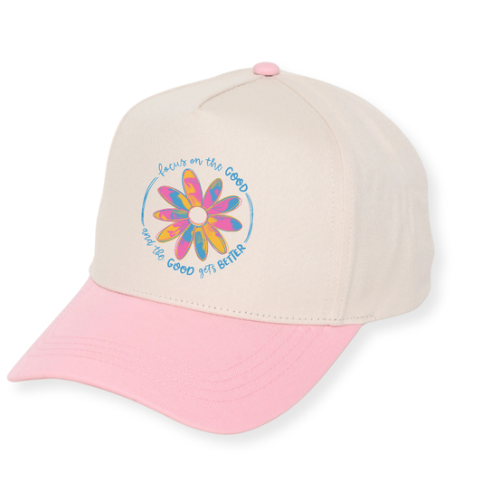 Positivity Floral Hats