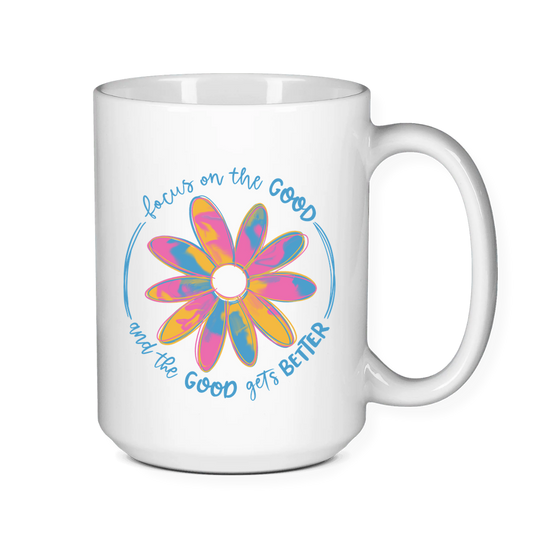 Positivity Floral Mugs