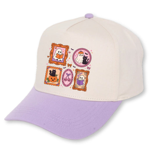 Framed Reading Ghosts - Halloween Bookish Hat