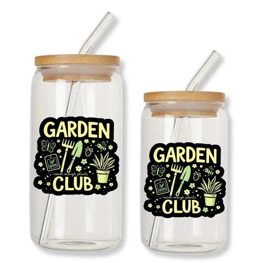 Plant Lover Glass Cups