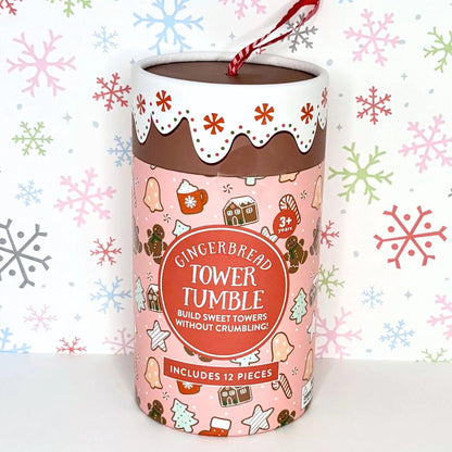 Gingerbread Tower Tumble Christmas Stacking Game