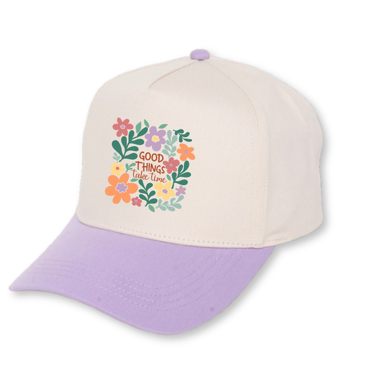 Positivity Floral Hats