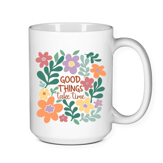 Positivity Floral Mugs