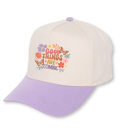 Positivity Floral Hats