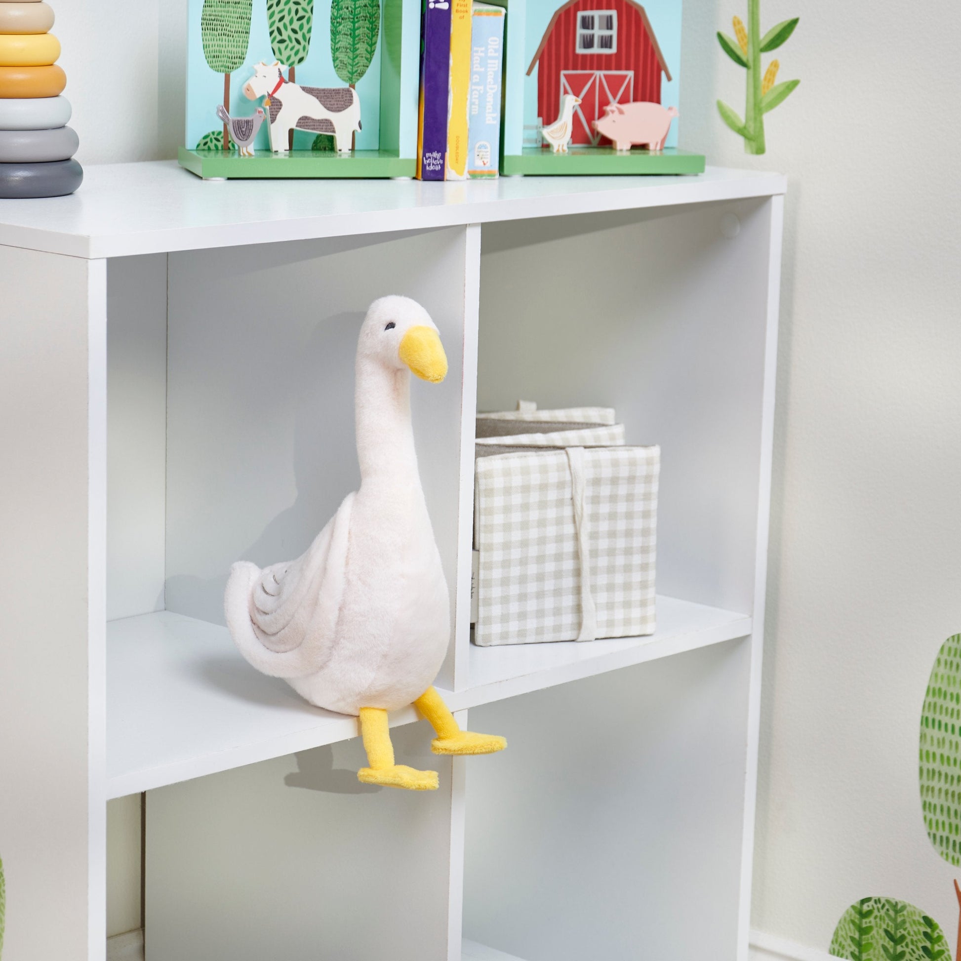 Goose Softie Plushie Stuffed Animal Primitives by Kathy