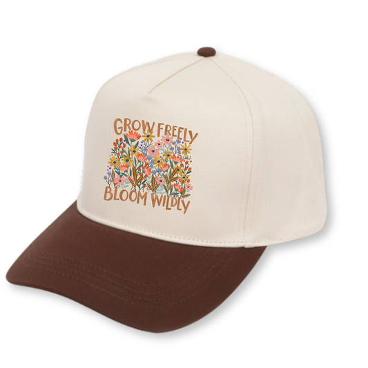 Positivity Floral Hats