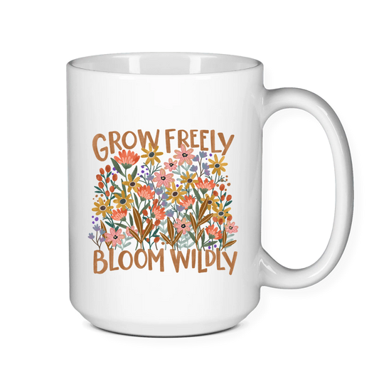 Positivity Floral Mugs