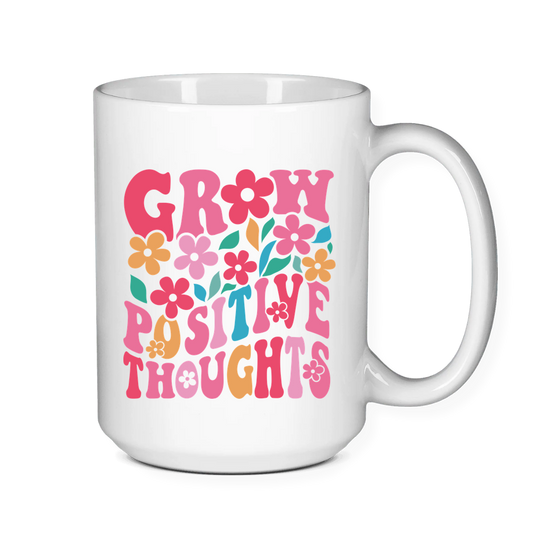 Positivity Floral Mugs