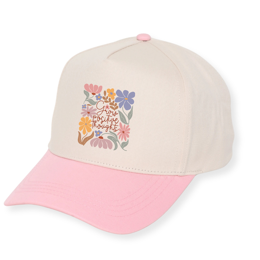 Positivity Floral Hats