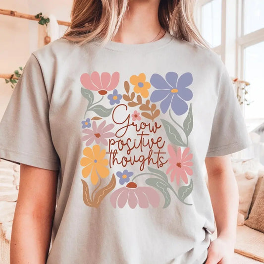 Positivity Floral Shirts