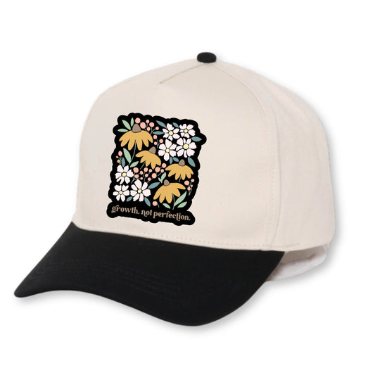 Positivity Floral Hats