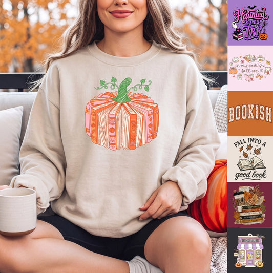 Halloween Bookish Sweatshirts