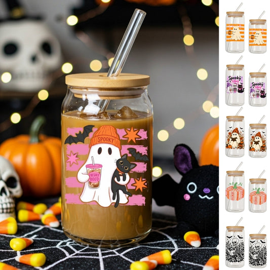 Halloween Glass Cups