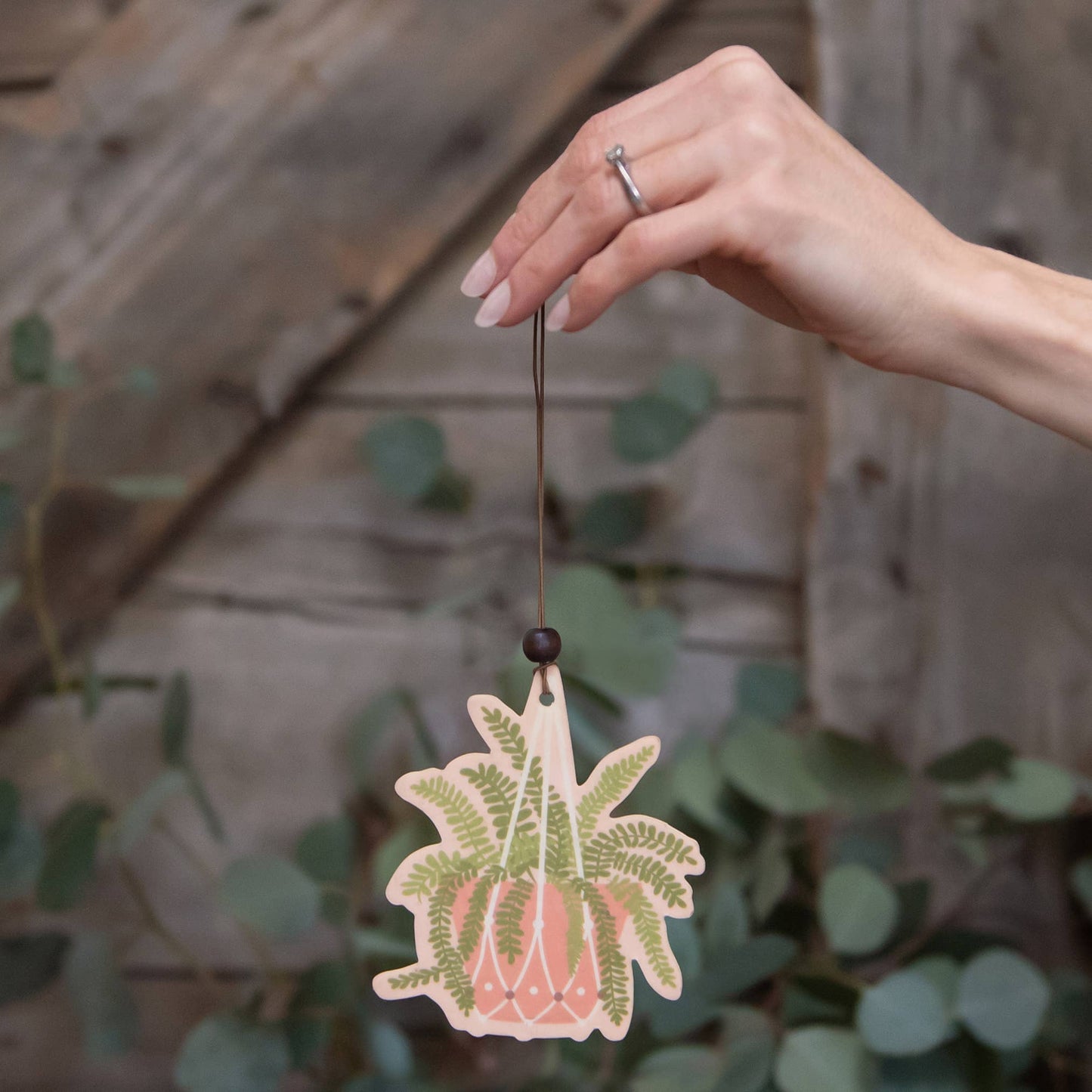 Hanging Fern Car Air Freshener Studio Oh!
