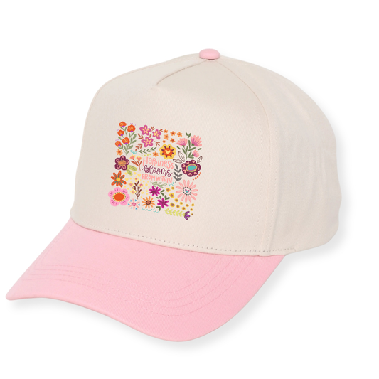 Positivity Floral Hats