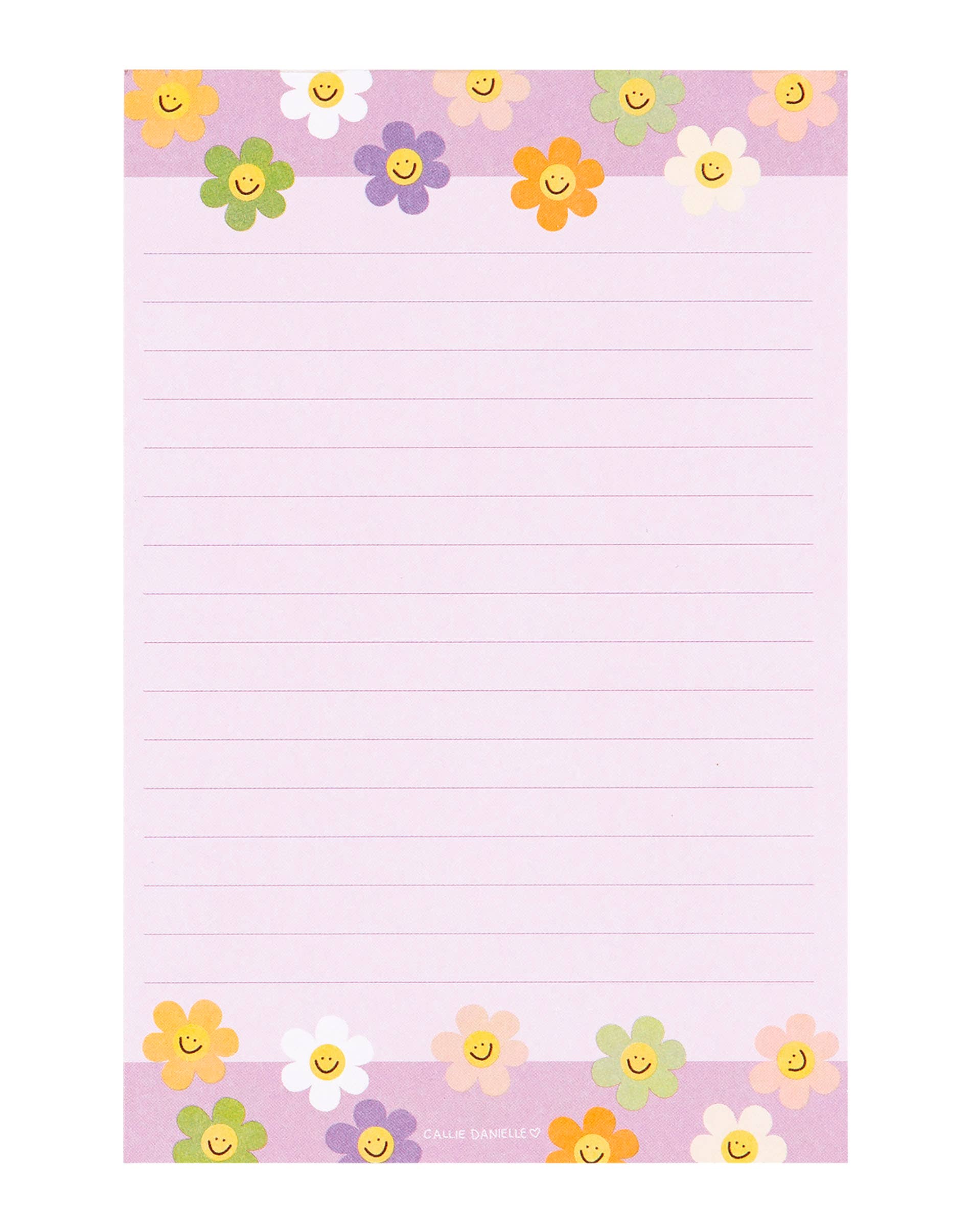Happy Daisy Notepad Callie Danielle