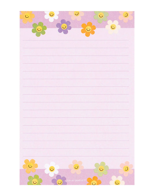 Happy Daisy Notepad Callie Danielle