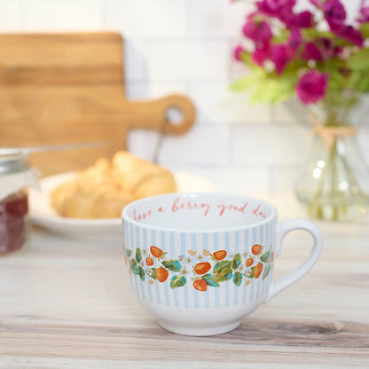 Have A Berry Good Day Strawberry Mug