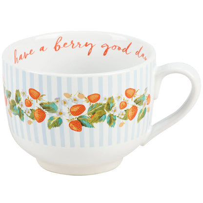 Have A Berry Good Day Strawberry Mug