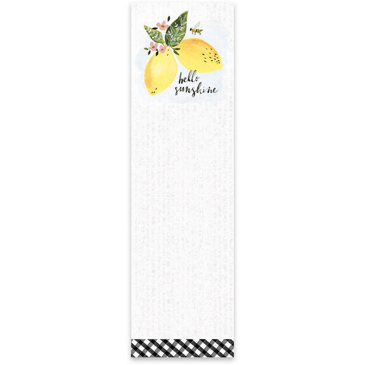 Hello Sunshine List Pad Primitives by Kathy