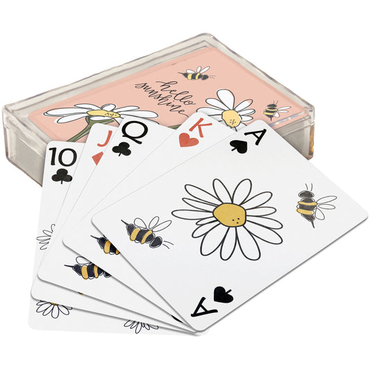 Hello Sunshine Playing Cards Primitives by Kathy