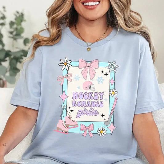 Hockey Romance Girlie T-Shirt