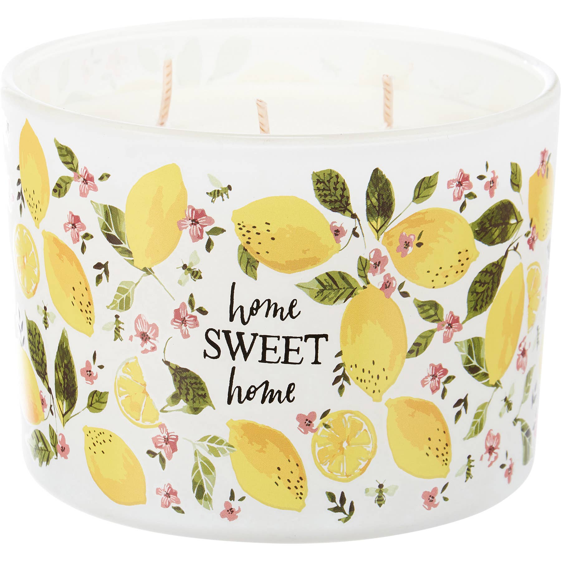 Home Sweet Home Lemongrass Candle Primitives by Kathy