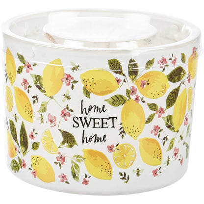 Home Sweet Home Lemongrass Candle Primitives by Kathy