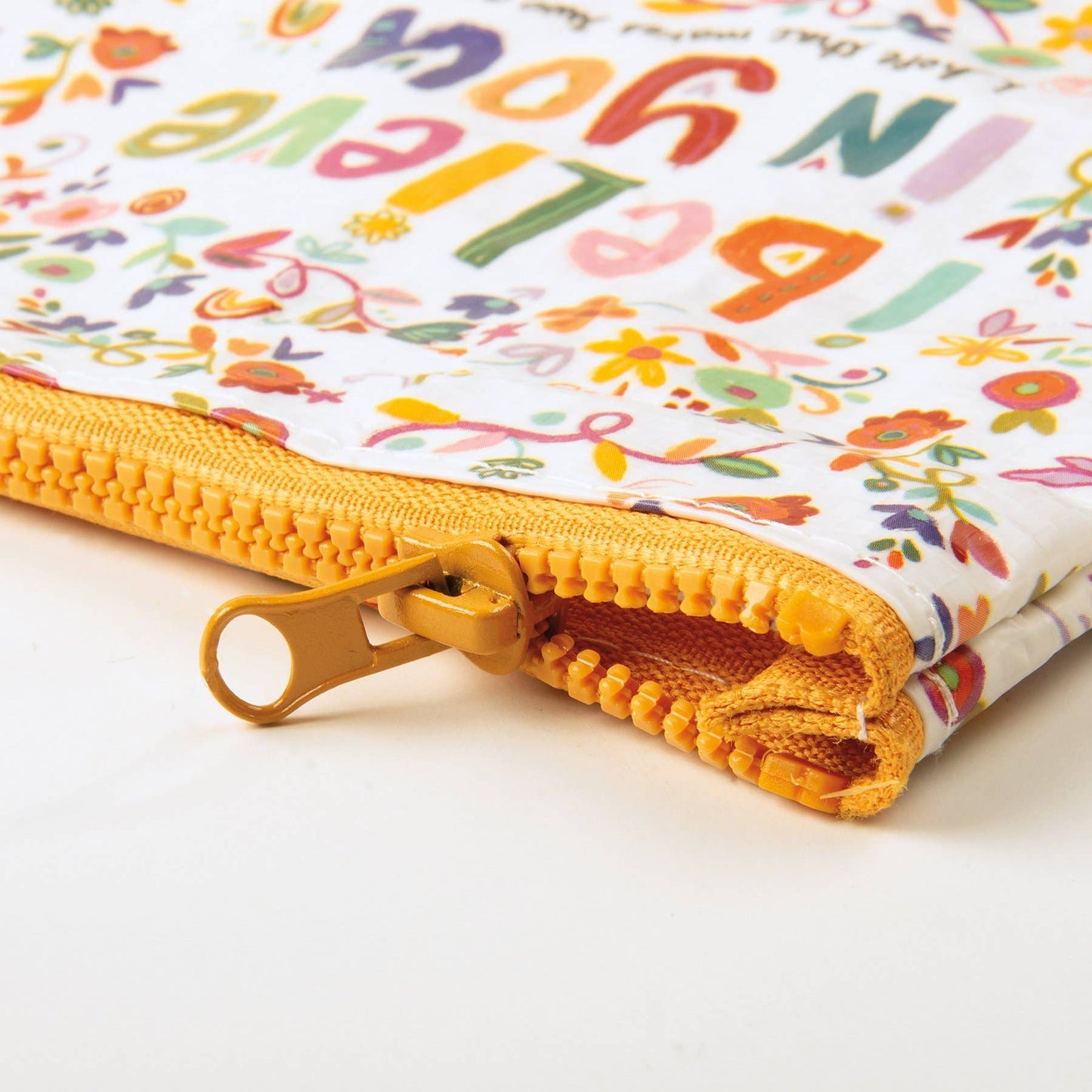 I Believe In You Zipper Pouch Primitives by Kathy