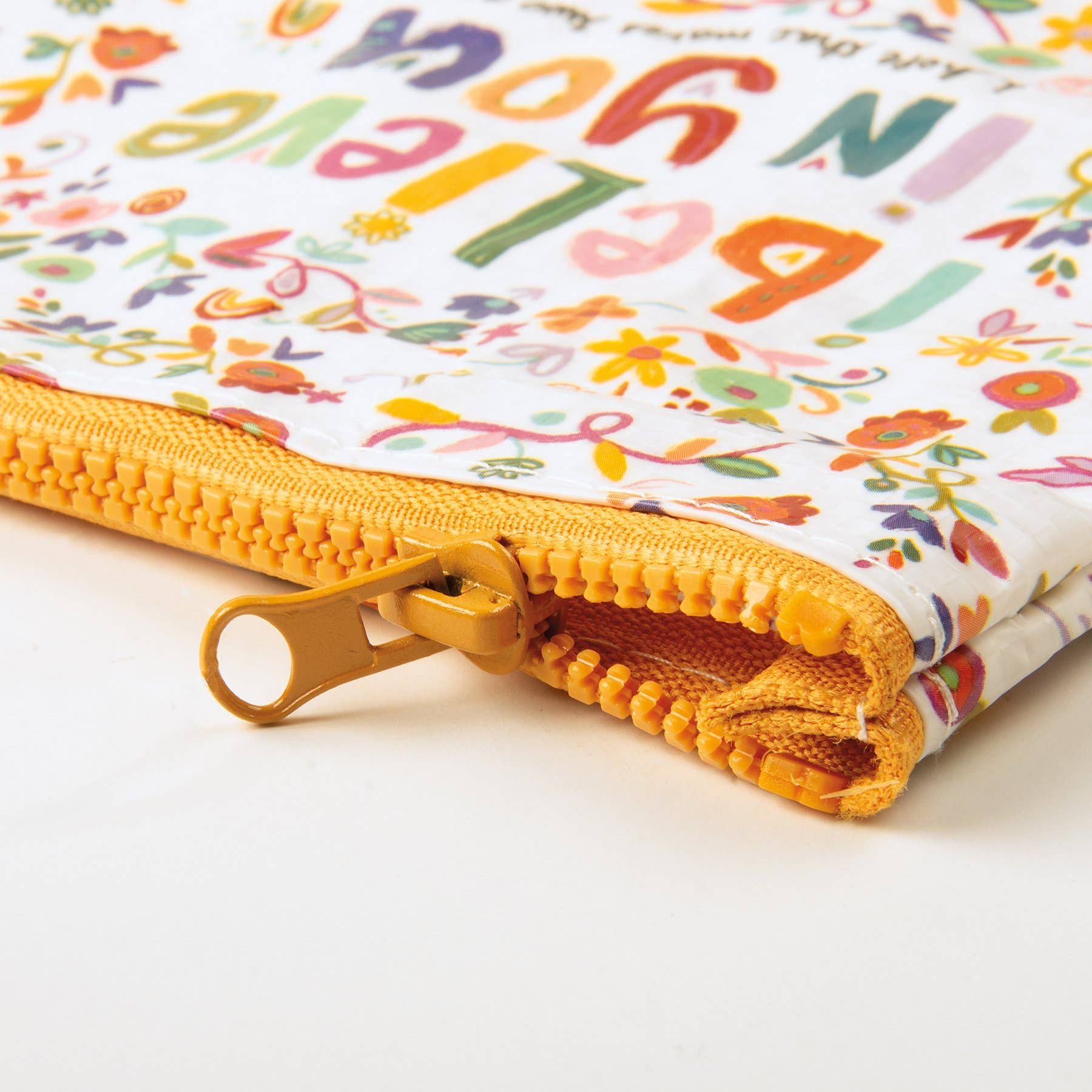 I Believe In You Zipper Pouch Primitives by Kathy