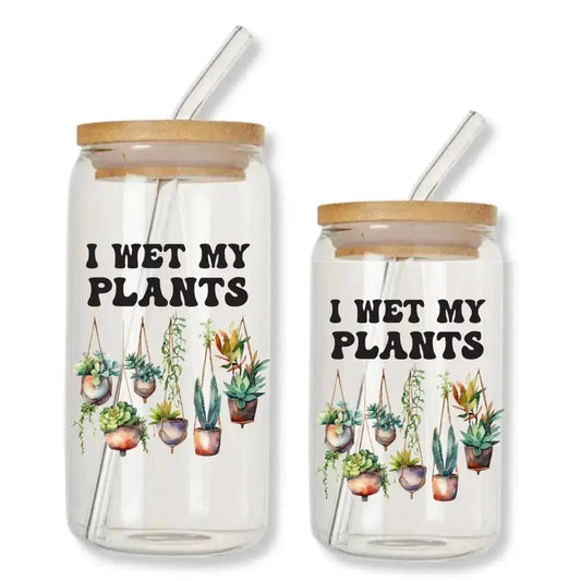 Plant Lover Glass Cups