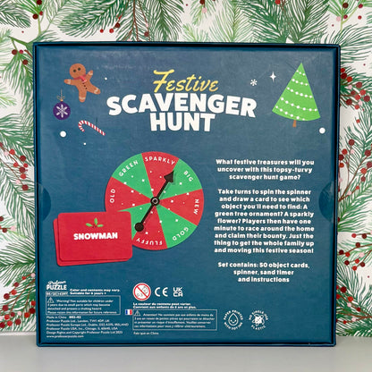 Festive Scavenger Hunt Holiday Game