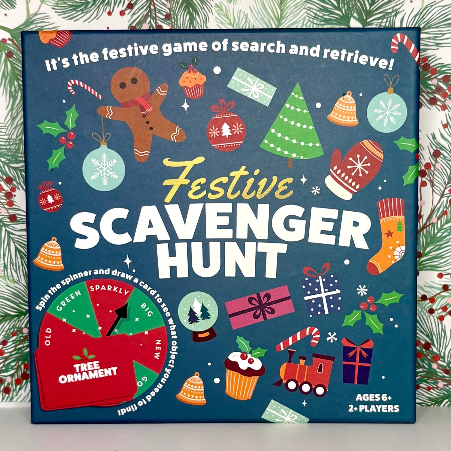 Festive Scavenger Hunt Holiday Game