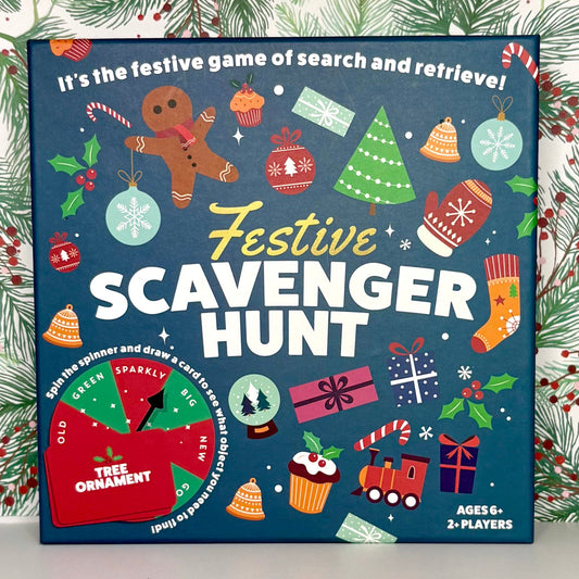 Festive Scavenger Hunt Holiday Game