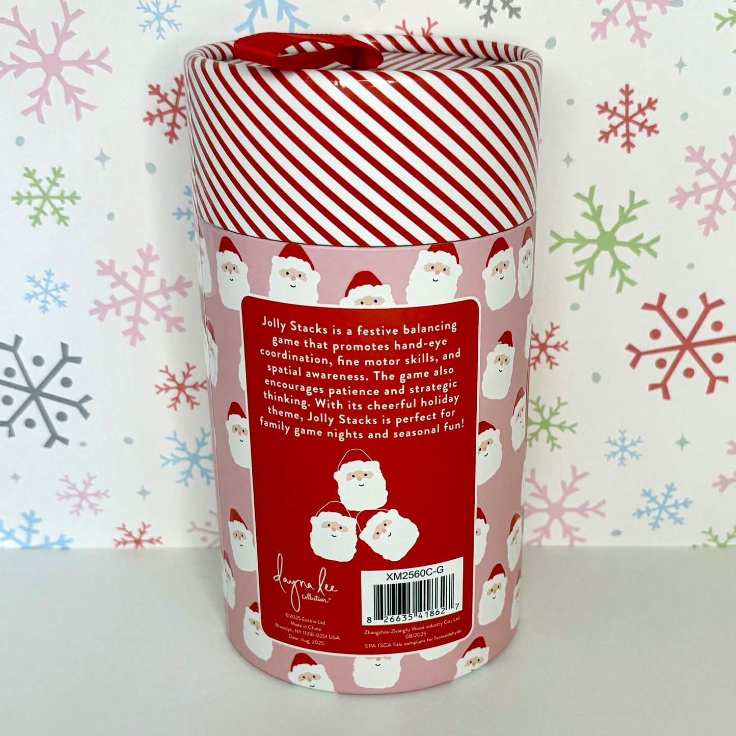 Jolly Stacks Christmas Santa Stacking Game